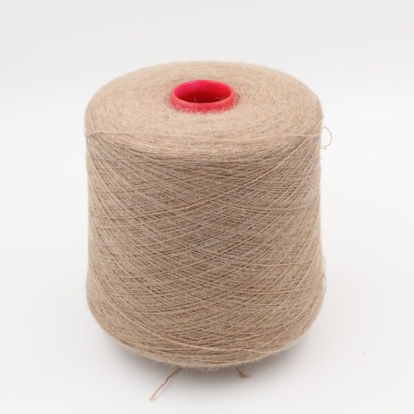 Filato Alpaca Baby 100% 2/24 colore beige rocche 500 gr