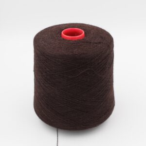 100% Baby Alpaca yarn 2/24 color brown cones 500 gr