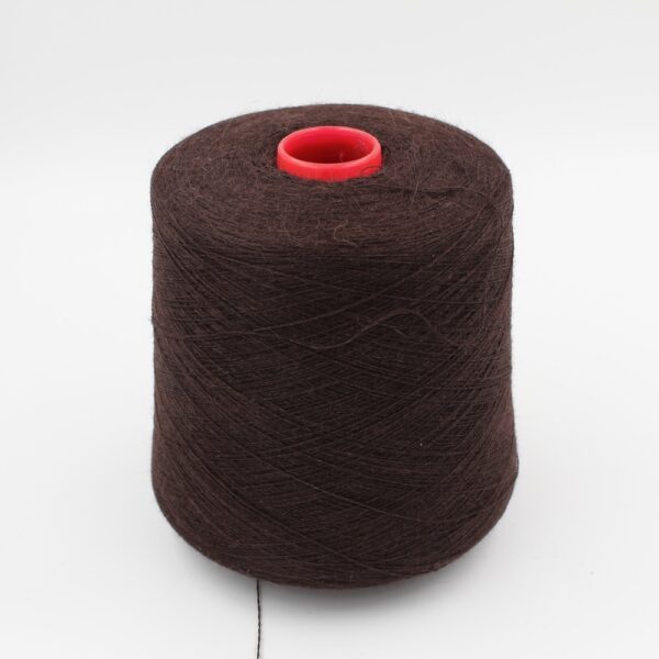 100% Baby Alpaca yarn 2/24 color brown cones 500 gr