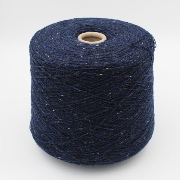 ALTER-ECO yarn 97% cashmere 3% wool merino nm 2/12 color blue cones 720 gr