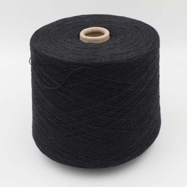 CHECOTONE filato cashmere 50% cotone 50% nm 2/26 colore blu melange rocche 500 gr