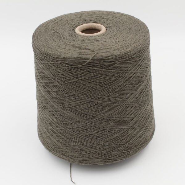 CHECOTONE filato cashmere 50% cotone 50% nm 2/26 colore verde rocche 780 gr