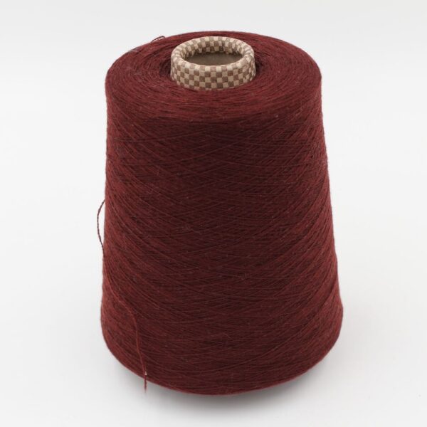 Filato 2/28 100% Cashmere colore bourdeaux rocca 470 gr
