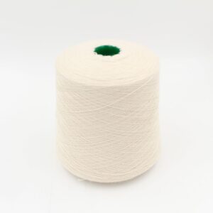100% Baby Alpaca yarn 2/24 color natural white cones 500 gr