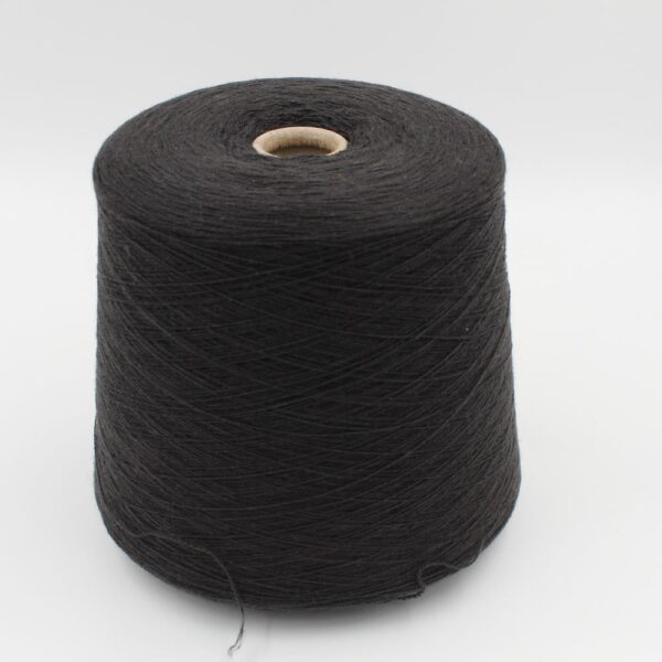 Filato 2/27 100% Cashmere per macchina 12 colore asfalto rocche 500 gr