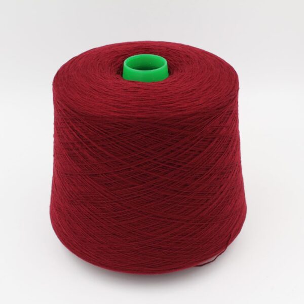 FANTASTIQUE yarn merino superfine 14 micron nm 2/28 color burgundy cones 530 gr