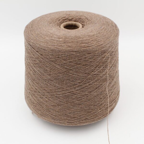 FANTASTIQUE filato merino superfine 14 micron nm 2/28 colore brown rocche 620 gr