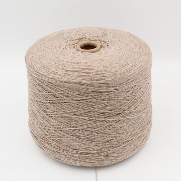 2/13 100% cashmere riciclato colore brown naturale rocche 500 gr
