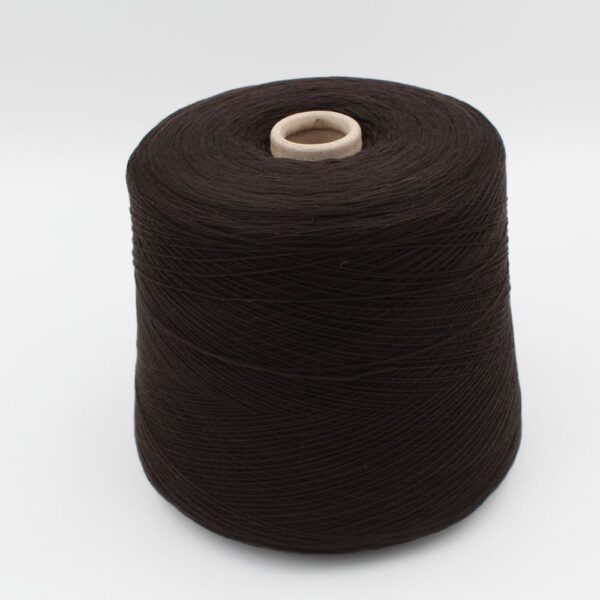 FANTASTIQUE yarn merino superfine 14 micron nm 2/28 color dark brown cones 520 gr