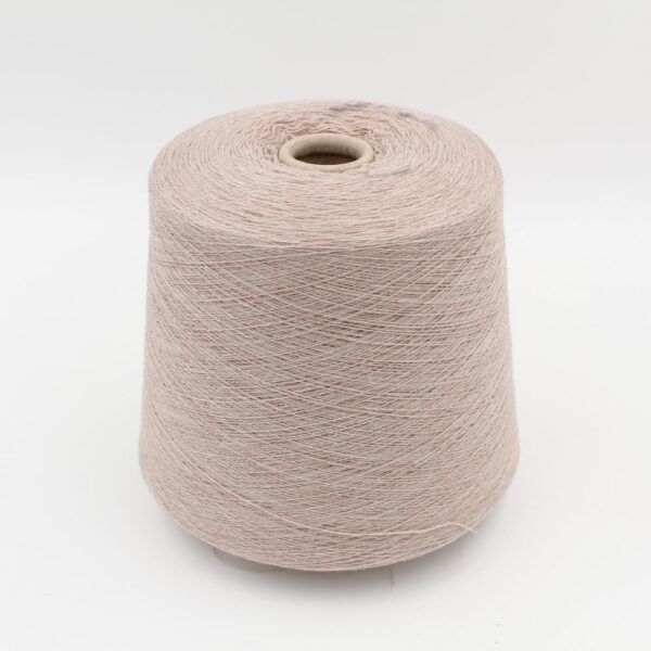 Filato 2/28 100% Cashmere per macchina 12 colore beige rocche 540 gr