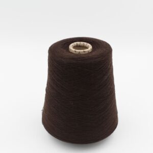 100% cashmere yarn nm 2/36 color brown cones 470 gr