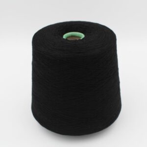 Yarn 2/27 100% Cashmere for knitting machine 12 color black cones 520 gr