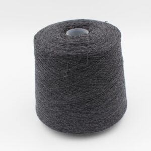 2/14 100% Cashmere color dark grey cones 530 gr