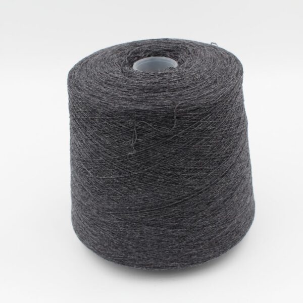 2/14 100% Cashmere color dark grey cones 530 gr