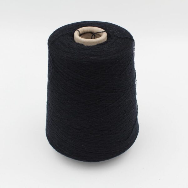 Filato cashmere 96% poliammide 4% nm 2/26300 colore blu rocche 460 gr
