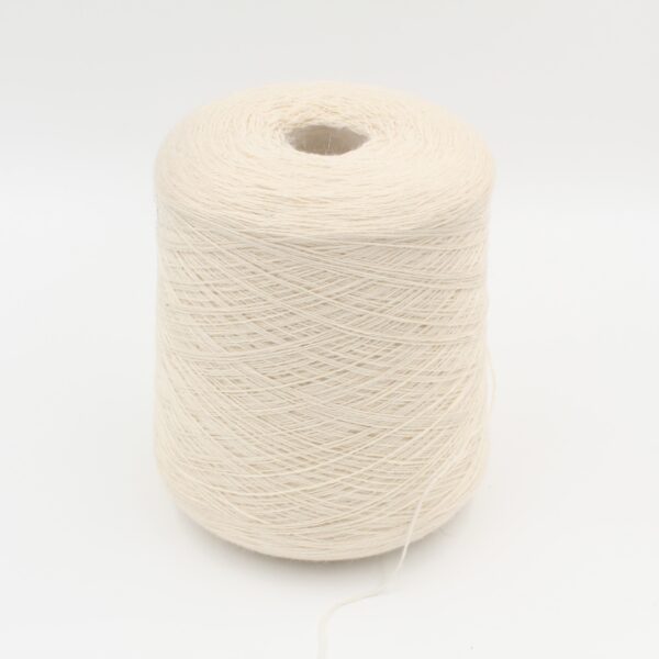 PEPITA yarn 75% baby alpaca 25% nylon nm 2/14 color white cones 520gr