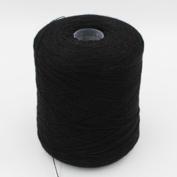 PEPITA yarn 75% baby alpaca 25% nylon nm 2/14 color black cones 480gr