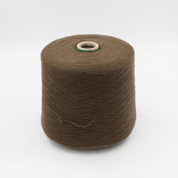 Filato 2/27 100% Cashmere per macchina 12 colore loden rocca 490 gr