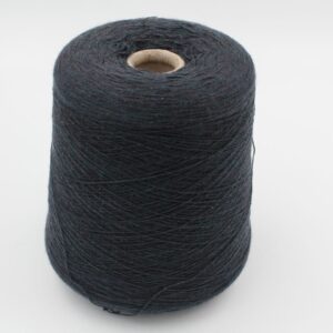 Filato 2/27 100% Cashmere per macchina 12 colore catrame rocca 610 gr
