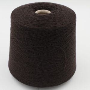 2/26 100% cashmere colore nero rocche 470 gr