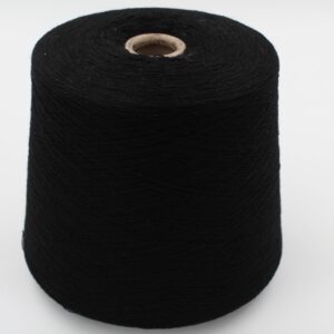 2/28 70% merino extrafine 30% cashmere colore nero rocca 560 gr