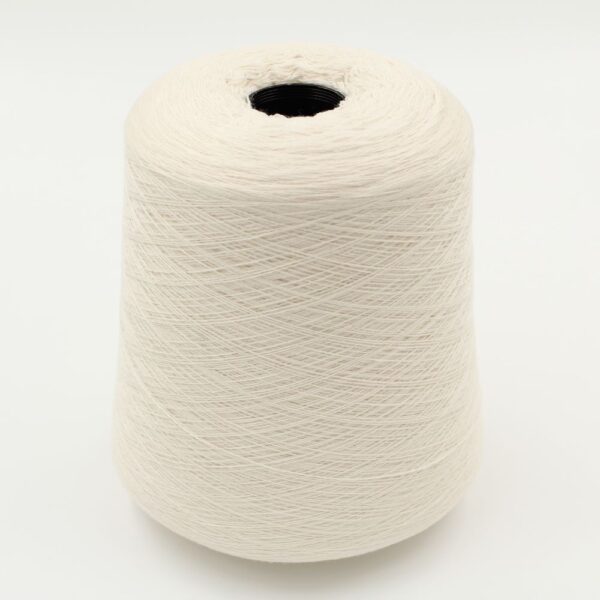 Filato da macchina 2/30 70% merino extrafine 30% cashmere colore oliva rocca 610 gr