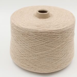 Filato 2/28 100% Cashmere per macchina 12 colore beige rocche 830 gr