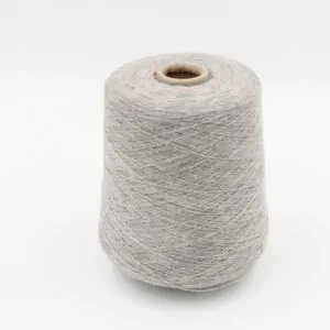 CONCORD yarn cashmere 100% 2/26 color pearl grey cones 520 gr