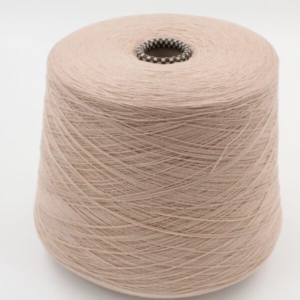 Filato Cashmere 100% nm 2/36 colore beige rocche 620 gr