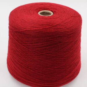 yarn merino superfine 14 micron nm 2/28 color red cones 460 gr