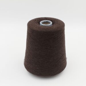Yarn 1/28 100% Cashmere color brown cones 510 gr