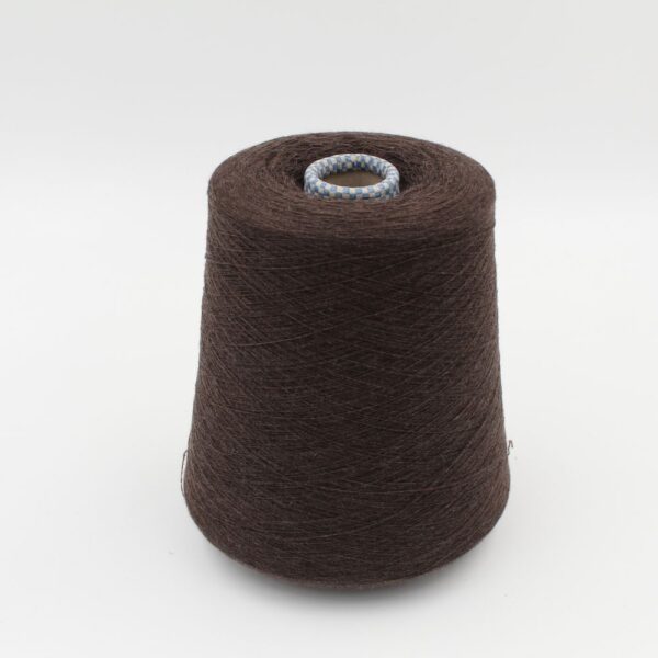 Yarn 1/28 100% Cashmere color brown cones 510 gr