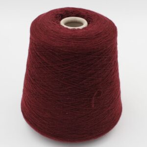 Yarn cashmere 100% nm. 1/14500 color burgundy cone 670 gr