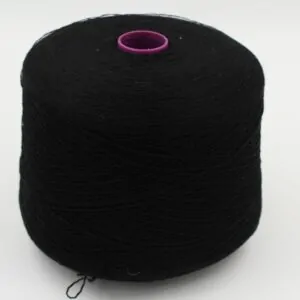 CORRIE Cashmere 33% merino extrafine 67% nm 2/18 color black cones 460 gr