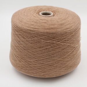 Filato 2/28 100% Cashmere per macchina 12 colore beige rocche 620 gr