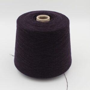 Yarn 2/27 100% Cashmere for knitting machine 12 color purple cones 520 gr