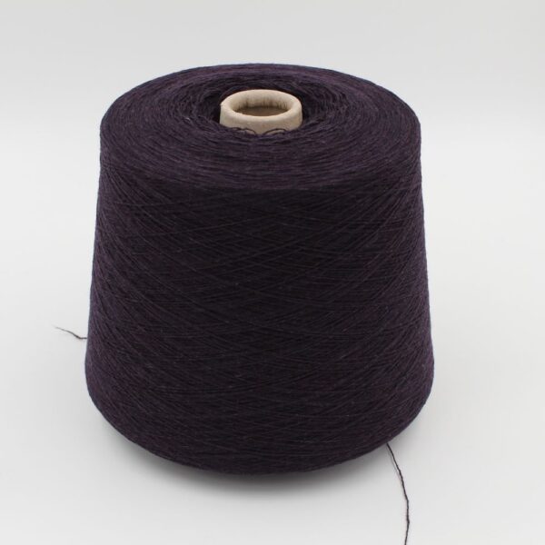 Filato 2/27 100% Cashmere per macchina 12 colore viola rocca 520 gr
