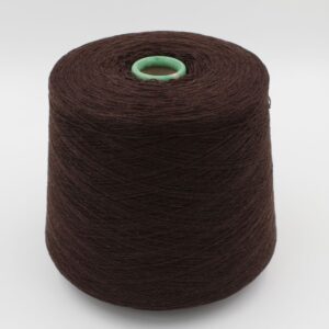 Yarn 2/27 100% Cashmere for knitting machine 12 color brown cones 540 gr
