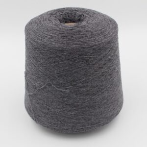 2/28 70% merino extrafine 30% cashmere color medium grey cones 550 gr