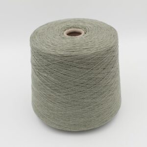 Yarn 2/27 100% Cashmere for knitting machine 12 color sage cones 540 gr