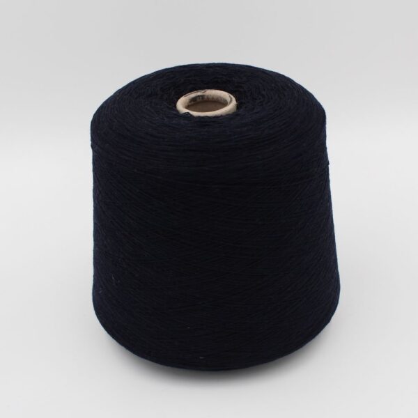 Filato 2/27 100% Cashmere per macchina 12 colore blu rocca 480 gr