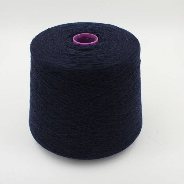 Filato 2/27 100% Cashmere per macchina 12 colore blu rocca 490 gr