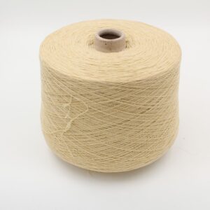 Filato 2/28 100% Cashmere per macchina 12 colore crema rocche 550 gr