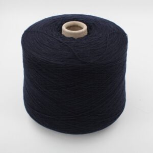 Filato 2/28 100% Cashmere per macchina 12 colore blu rocche 540 gr
