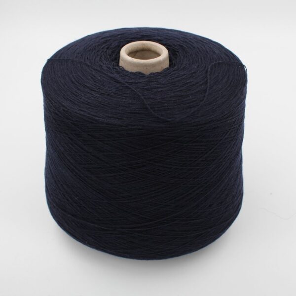 Yarn 2/28 100% Cashmere for knitting machine 12 color blue cones 540 gr