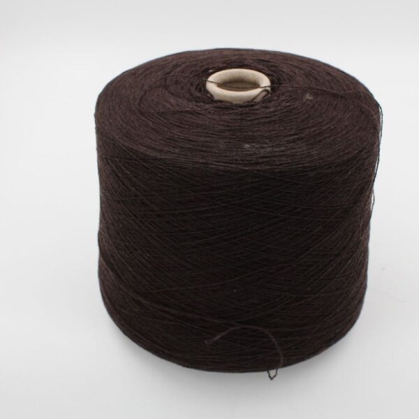 Filato 2/28 100% Cashmere per macchina 12 colore marrone rocche 620 gr