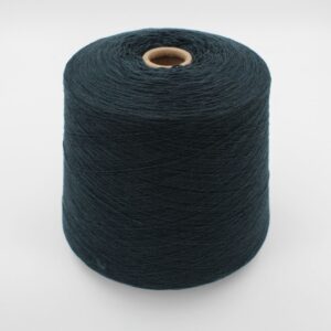 Filato 2/27 100% Cashmere per macchina 12 colore petrolio rocca 560 gr