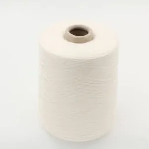 EVIANCONFORT yarn virgin wool 94% Polyurea fiber 6% nm. 27500 color white cones 780 gr