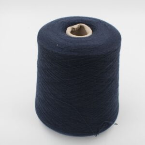 EVIANCONFORT yarn virgin wool 94% Polyurea fiber 6% nm. 27500 color jeans cones 530 gr