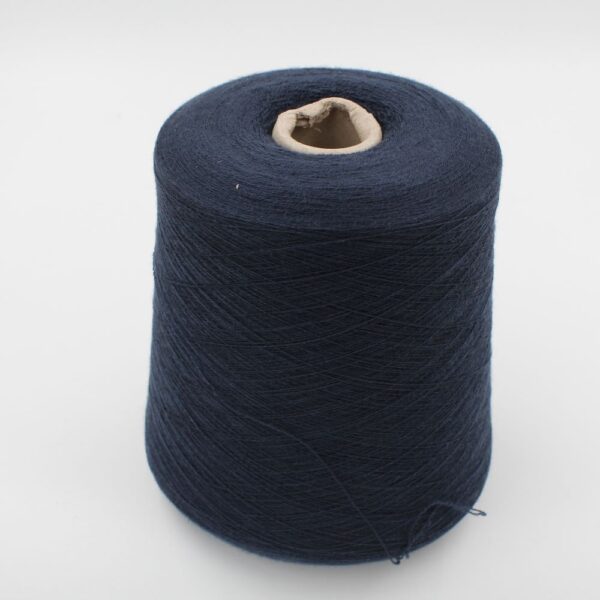 EVIANCONFORT yarn virgin wool 94% Polyurea fiber 6% nm. 27500 color jeans cones 530 gr